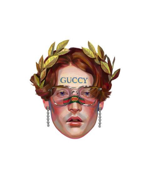 Gucci Home, Ignasi Monreal, Gucci Gifts, Gucci Eyewear, Arte Inspo, Yoga Flow, Drawing Techniques, Fashion Drawing, Keds