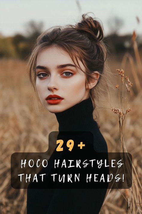 Searching for the perfect homecoming hairstyle? 🤔💃 Click to see 29 gorgeous hoco hairstyles that match your dress and personal style. Find your favorite today! #HocoHairstyles #PerfectLook #HomecomingDance #StyleMatch #HairGoals Homecoming Hairstyle, Homecoming Dance, Hoco Hairstyles, Homecoming Hairstyles, Trendy Hairstyles, Hair Goals, Homecoming, The Year, Personal Style