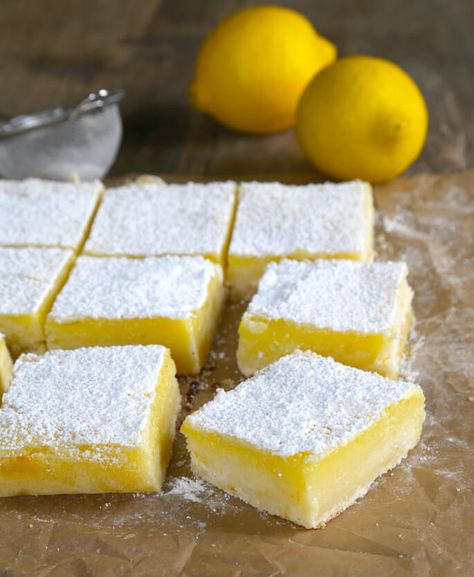 Easy Last Minute Desserts, Last Minute Desserts, Gluten Free Lemon Bars, Lemon Bars Recipe, Gluten Free Sweet, Gf Desserts, Gluten Free Sweets, Gluten Free Foods, Gluten Free Treats