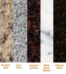 Instant Granite & Marble Samples Kitchen Countertops With White Cabinets, Countertops With White Cabinets, Instant Granite, Faux Granite Countertops, Granite Samples, Granite Countertops Colors, Stone Counter, Kitchen Countertops Laminate, Types Of Granite