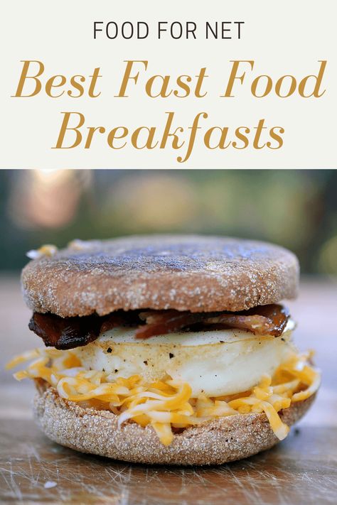 Fast food breakfasts can be surprisingly good. First though, you need to choose well. #breakfasts #fastfood Best Fast Food Breakfast, Breakfast Fast Food, Healthy Fast Food Options, Fast Food Breakfast, Cook Breakfast, Best Fast Food, Recipes For Diabetics, Healthy Recipes For Diabetics, Clean Eating Breakfast