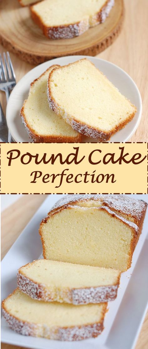 Buttery Pound Cake, Weight Watcher Desserts, Resipi Kek, Gateaux Cake, Pound Cake Recipes, Savoury Cake, Cake Flour, Food Cakes, Pound Cake