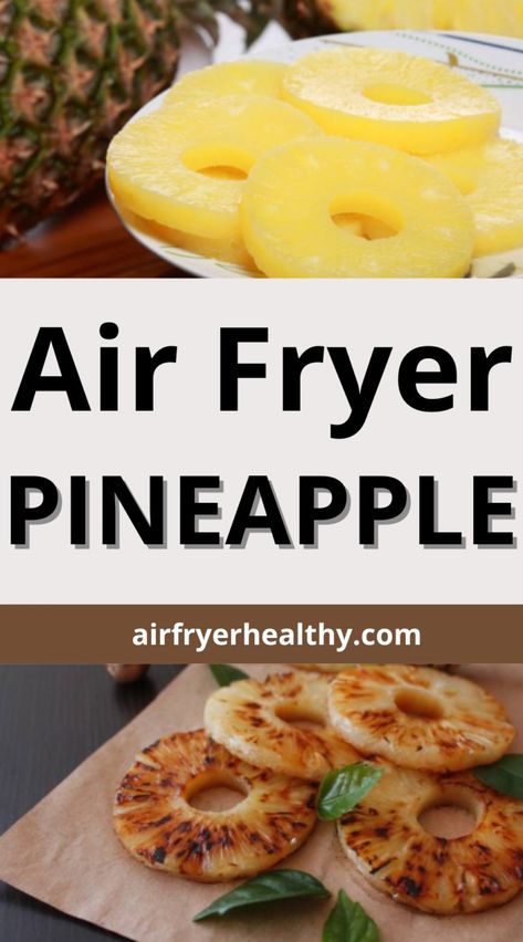 This innovative recipe takes fresh pineapple to new heights, utilizing the magic of your air fryer for a healthy and delightful dessert. Air frying creates perfectly caramelized edges and juicy, tender pineapple pieces, while remaining surprisingly light and guilt-free.

Enjoy this versatile treat on its own, or get creative with toppings like cinnamon, vanilla ice cream, or even a drizzle of chili lime sauce for a sweet and savory twist. Air Fryer Pineapple is quick, easy, and Air Fryer Pineapple, Chili Lime Sauce, Pineapple Corer, Ripe Pineapple, Pineapple Slices, Fresh Pineapple, Fried Pickles, Lime Sauce, Canned Pineapple