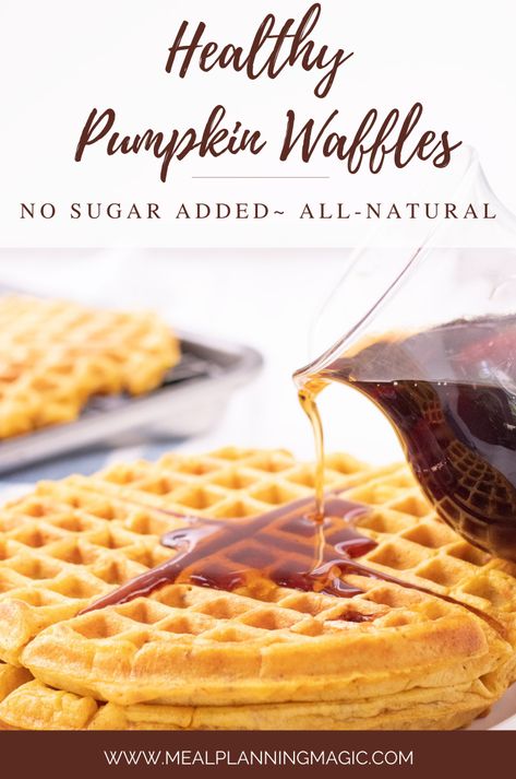 Pumpkin Waffles Healthy, Healthy Pumpkin Waffles, Healthy Fall Breakfast Recipes, Fall Ingredients, Almond Flour Pumpkin, Pumpkin Waffles Recipe, Pumpkin Pecan Waffles, Pumpkin Spice Waffles, Fall Recipes Breakfast