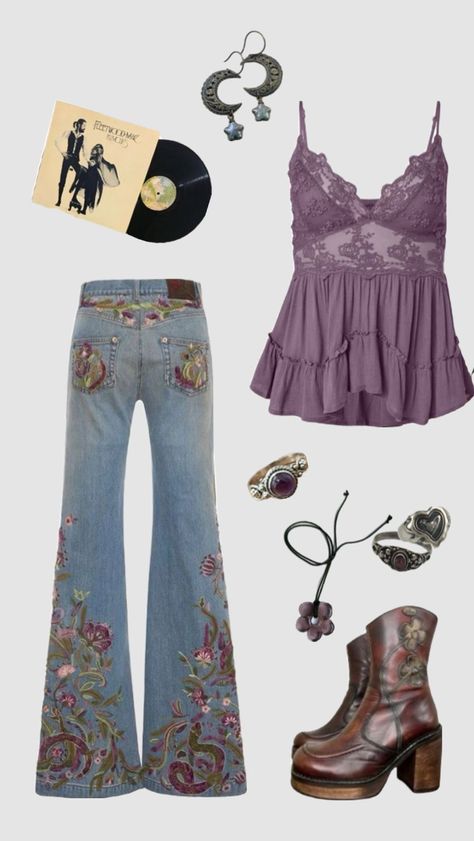 70s Inspired Fashion, Swaggy Outfits, Hippie Outfits, Lookbook Outfits, Dream Clothes, Retro Outfits, Clothing And Accessories, Your Aesthetic, Connect With People