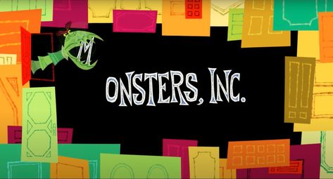 Monsters Inc Doors, Movie Intro, Art Of The Title, Billy Crystal, Pixar Films, Disney Pixar Movies, Opening Credits, Title Sequence, Monster University