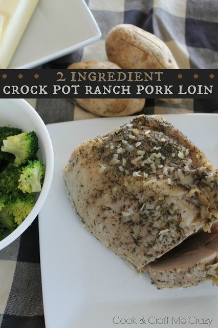 Pork Loin And Rice Crock Pot Recipes, Ranch Pork Loin Crock Pot, Ranch Pork Tenderloin Crockpot, Pork Loin Ranch Crock Pot Recipes, Pork Roast Crock Pot Recipes With Ranch Packet, Preseasoned Pork Loin In Crock Pot, How Long To Cook Pork Loin In Crockpot, Instant Pot Pork Loin Recipe, Yummy Pork Recipes