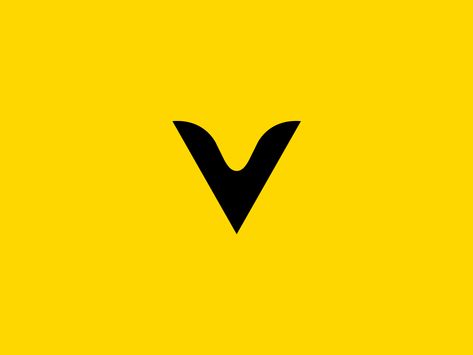 V Monogram by Vitor Sayão | Dribbble | Dribbble A V Monogram, Letter V Monogram, V Logo Design Ideas, V Monogram Logo, V Typography, V Letter Design, Vibe Logo, Vibes Logo, Letter V Logo