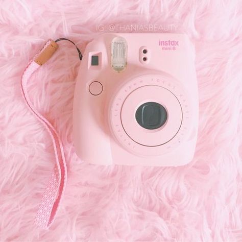 Aesthetics - P i n k - Wattpad Pink Polaroid Camera, Pink Polaroid, Instax Mini Camera, Pink Camera, Instax Camera, Baby Pink Aesthetic, Polaroid Camera, Gadgets Technology Awesome, Aesthetic Japan