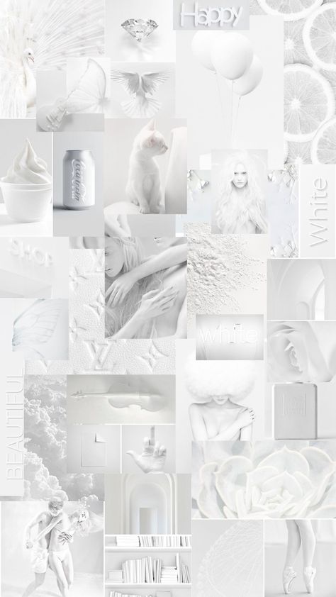 Cheengu White, White Ethereal, White Aesthetic Wallpaper, White Wallpaper For Iphone, Simple Phone Wallpapers, Aesthetic White, White Core, White Clouds, White Stuff