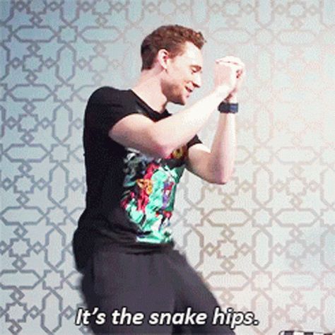 Dance Funny GIF - Dance Funny Hip - Discover & Share GIFs Tom Hiddleston Dancing, Tyler Hoechlin, Thomas William Hiddleston, Jeffrey Dean Morgan, Loki Laufeyson, Tom Hiddleston Loki, Robert Downey Jr, The Villain, Dance Moves