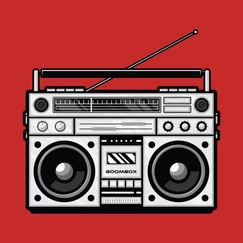 Boombox - Boombox - T-Shirt | TeePublic Boombox Drawing, Boombox Art, Awsome Pictures, Medium Blog, Cult Movies, Urban Legends, Mini Drawings, Cassette Tapes, Random Things