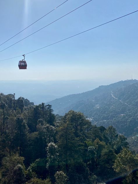 #dharamshala #india #travel #mountains #blueskies #cablecar #prettyviews Dharamsala, Travel Mountains, Haridwar, India Travel, Blue Sky, India, Travel, Quick Saves