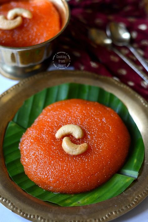 Kesari Recipe, Sooji Halwa, Rava Kesari, Indian Food Photography, Indian Cooking Recipes, Sweet Dishes Recipes, Special Desserts, Biryani Recipe, Indian Desserts