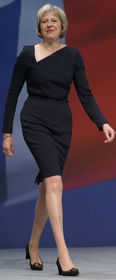 Theresa May Teresa May, Carol Kirkwood, Women Appreciation, Theresa May, Power Dressing, Lovely Legs, Naomi Campbell, Prime Minister, Peplum Dress