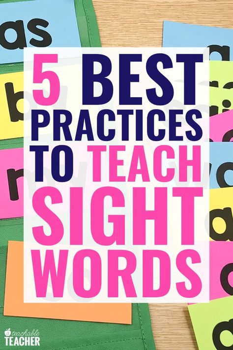 Whether you are in the classroom with struggling readers or at home with a beginning reader, to preschool, kindergarten and first grade students need sight words. Thees research based practices are perfect for whole group instruction or small groups. We all wonder how to teach sight words and need ideas, these free activities, videos and more are helpful. Teach Sight Words, Word Building Activities, Planning School, Preschool Sight Words, Learning Sight Words, Teaching Sight Words, Sight Word Cards, Sight Word Flashcards, Sight Words List