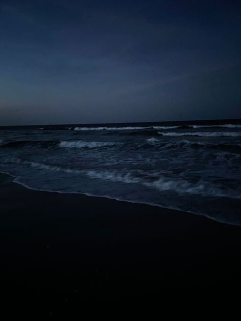 beach, ocean, aesthetic, Outer Banks, nighttime, water Nighttime Ocean Aesthetic, Night Time Ocean Aesthetic, Midnight Ocean Aesthetic, Rain On Beach Aesthetic, Blurry Ocean Aesthetic, Dark Beach Asthetics Photos, Water At Night Aesthetic, Calming Pictures For Sleep, Grunge Ocean Aesthetic