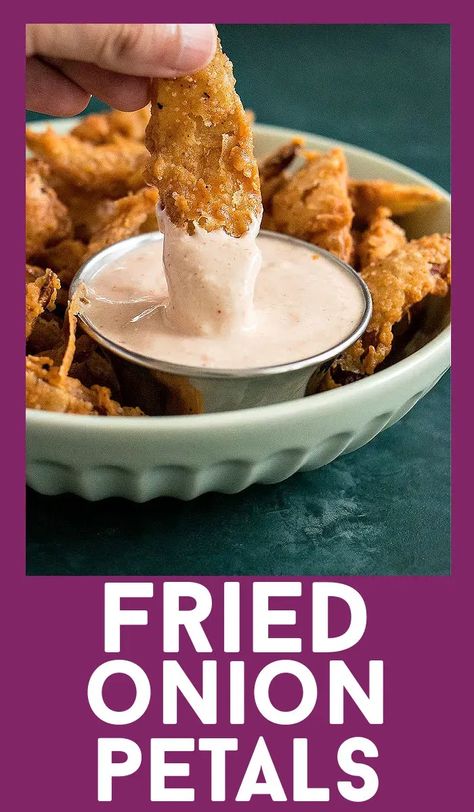 Horseradish Appetizer, Fried Onion Petals, Homemade Horseradish Sauce, Horseradish Sauce Recipe, Gameday Appetizers, Onion Petals, Homemade Horseradish, Fried Cheese Curds, Bloomin Onion