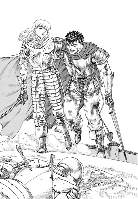 Guts Griffith, Guts And Griffith, Berserk Anime 1997, Griffith Berserk, Time Line, Dark Souls Art, Anime Dragon Ball Goku, Cool Anime Wallpapers, Manga Panels