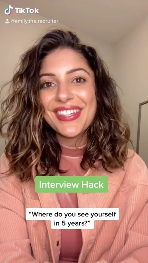 emily.the.recruiter on Instagram: How to answer “where do you see yourself in five years?” when you have no idea🙃 #interviewtip #homeoffice #recruitment2020 #recruiteradvice… Where Do You See Yourself In Five Years, In Five Years, Job Interview Tips, See Yourself, Interview Tips, You Have No Idea, Job Interview, See You, Interview