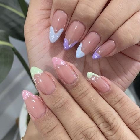 Almond Acrylic Nails, Soft Nails, Disney Nails, Cat Nails, Short Acrylic Nails Designs, Tip Nails, Girls Nails, Fire Nails, Chic Nails