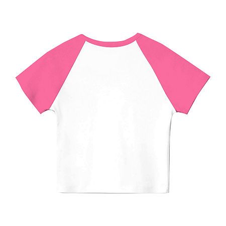 She'll love wearing this cheeky Clueless graphic t-shirt for everyday adventures. Made from soft cotton-jersey for a boxy-fit, this little and big girls' two-tone tee has a large graphic from the film on the front, a round neckline, and short raglan sleeves - perfect to wear with denim or a skirt. Closure Type: Pullover HeadFit: Boxy FitNeckline: Round NeckSleeve Length: Short SleeveFiber Content: 60% Cotton, 40% PolyesterFabric Description: JerseyCare: Tumble Dry, Machine WashCountry of Origin: Basic Clothes, Tops Graphic, Everyday Adventures, Clueless, Basic Outfits, Baby Shop, Round Neckline, Shirts Tops, Graphic T Shirt