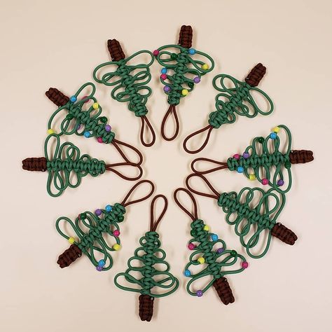 Have you ordered your ornament yet? They won't be available much longer! Link in the bio Paracord Christmas, Old Pillows, Ornament Tree, Custom Dog Collars, Seed Beading, Christmas Tree Stand, 550 Paracord, Unique Ornament, Handmade Ornaments