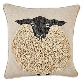 Sheep Crafts, Sewing Cushions, Rug Hooking Patterns, Cushion Cover Designs, Punch Needle Patterns, Needle Embroidery, Punch Needle Embroidery, Needle Punch, 자수 디자인