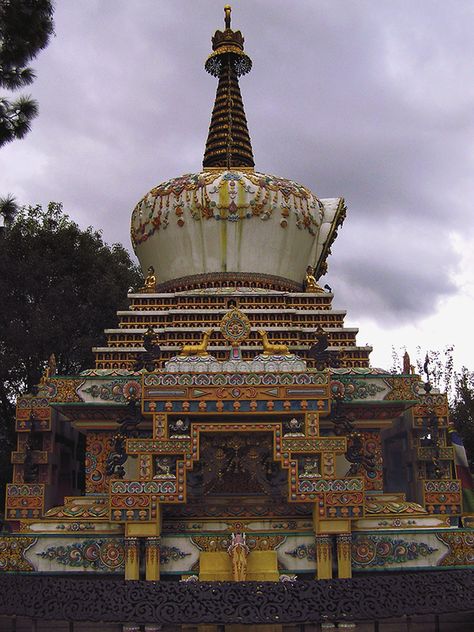 stupa, kopan monastery and nunnery, kathmandu, nepal #buddhist Kopan Monastery, Landlocked Country, Kathmandu Nepal, West Bengal, Bhutan, South Asia, Uttar Pradesh, Burj Khalifa, Dream Destinations