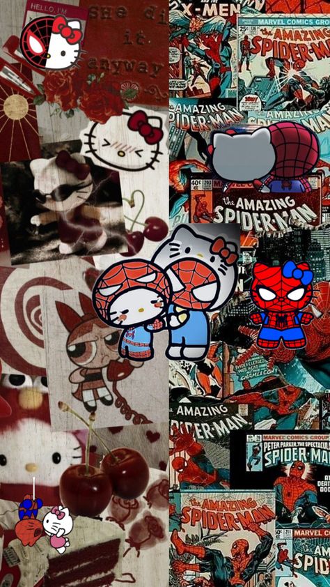 Hello Kitty Lego, Hello Kitty And Spiderman, Pink Hello Kitty Wallpaper Iphone, Iphone Wallpaper Violet, Hello Kitty Wallpaper Hd, Pink Wallpaper Hello Kitty, Images Hello Kitty, Halloween Wallpaper Iphone Backgrounds, Cute Backgrounds For Iphone