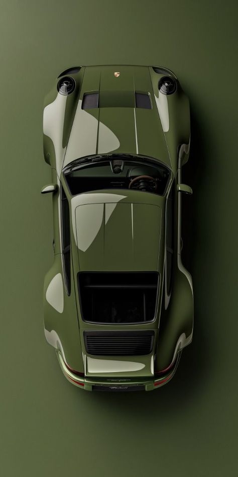 Green Porsche Wallpaper, Porsche Background, Olive Green Porsche, Porsche Green, Green Porsche, Olive Green Wallpaper, Porsche 959, Peaceful Music, Fall Asleep Fast