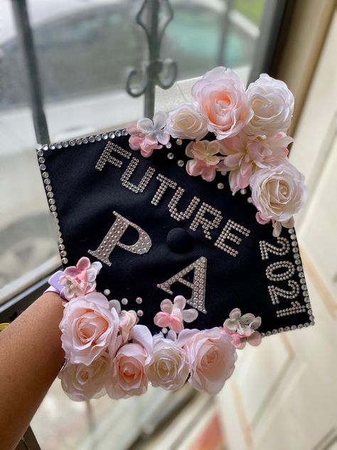 Future Physician Assistant Aesthetic, Future Pa Graduation Cap, Physician Assistant Graduation Cap, Physician Assistant Graduation Pictures, Future Doctor Graduation Cap, Black Physician Assistant Aesthetic, Pa Graduation Cap, Pa Graduation Pictures, Physician Assistant Graduation Party