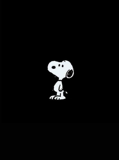 Snoopy, Black And White, White, Black