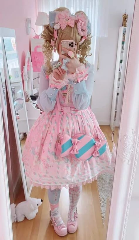 Lolita Outfits, Sweet Lolita, Japanese Street Fashion, J Fashion, Harajuku Fashion, Gothic Lolita, Lolita Dress, Lolita Fashion, Sweet Girls