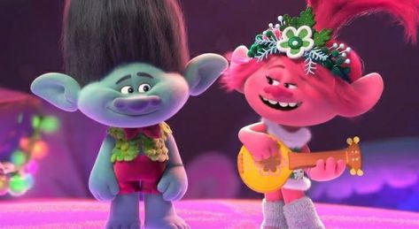 Trolls Holiday, Poppy Trolls, Branch Trolls, Princess Poppy, Amy The Hedgehog, Poppy And Branch, Trolls Movie, 2020 Movies, Dreamworks Trolls