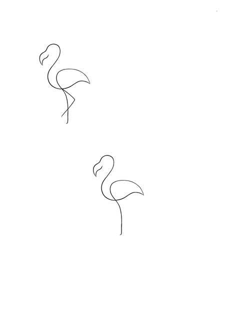 Minimal Flamingo Tattoo, One Line Flamingo, One Line Flamingo Tattoo, Flamingo Tiny Tattoo, Mini Flamingo Tattoo, Flamingo Line Tattoo, Small Flamingo Tattoos For Women, Eleanor Tattoo, Fine Line Flamingo Tattoo