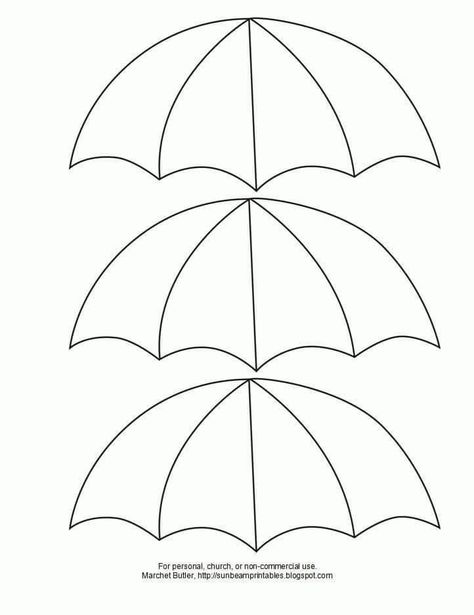 Umbrella Template, Weather Crafts, Flower Pattern Drawing, Leaf Silhouette, Paper Umbrellas, Diy Plant Hanger, Hand Crafts For Kids, I Am Thankful, Printable Letters