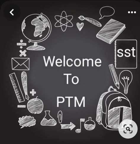 Black Board Decoration For Ptm, Welcome To Ptm, Black Board Decoration, Black Board, Board Decoration, School Work, Art Work, Hair Styles, Hair