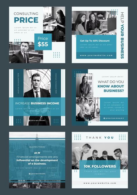 Template For Instagram Post, Corporate Instagram, Accountant Instagram Feed, Canva Business Templates, Corporate Instagram Feed, Business Ig Post Design, Finance Instagram Feed, Corporate Instagram Post, Finance Poster Design