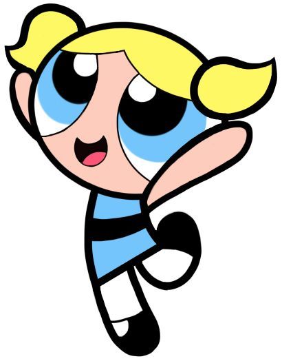 Ppg Bubbles, Powerpuff Bubbles, Power Puff Girls Bubbles, Powerpuff Girls Characters, Bubble Drawing, Powerpuff Girls Cartoon, Super Nana, Girl Cartoon Characters, Old School Tattoo Designs