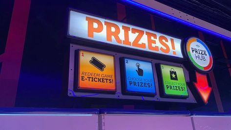 Prize Counter, Future London, Bowling Alley, The Player, Kiosk, Mobile Device, Bowling, Family Friends, Gaming