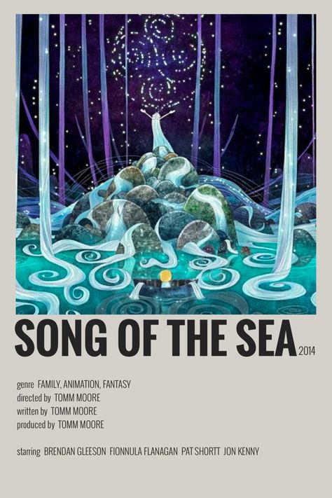 Song Of The Sea Poster, Song Of The Sea Illustrations, Song Of The Sea Tattoo, Song Of The Sea Aesthetic, Song Of The Sea Wallpaper, Song Of The Sea Art, Game Poster Minimalist, Alternative Minimalist Poster, The Song Of The Sea