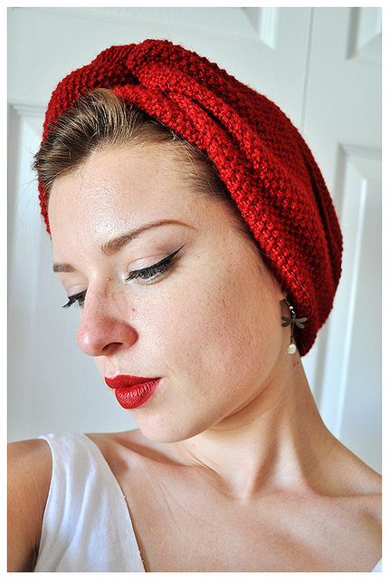 Vintage Turban, Knit Turban, Headband Turban, Fall Knitting, Fair Isles, Beginner Knitting Patterns, Crochet Knit Hat, Knit Outerwear, Vintage Knitting Patterns