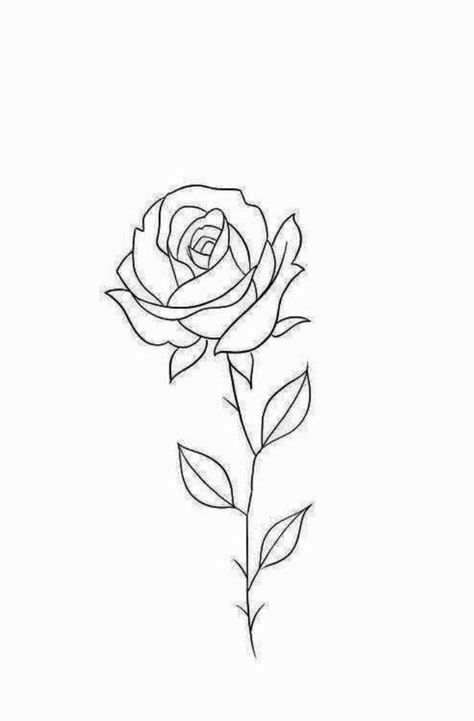 Unusual tiny rose tattoo stencil ideas. Hi, get ready to fall in love with these feminine and beautiful little rose tattoo stencils!
These stencils are created exclusively for females and are excellent for adding a touch of class and beauty on any area of your body. Tattoo Ideas Female No Shading, Tattoo Ideas No Shading, Basic Rose Tattoo, Rose Thumb Tattoo, Simple Rose Tattoo Design, Easy Rose Tattoo, Rose Tattoo Ideas Female, Stencil Tattoo Ideas For Women, Tattoo Ideas Female Rose