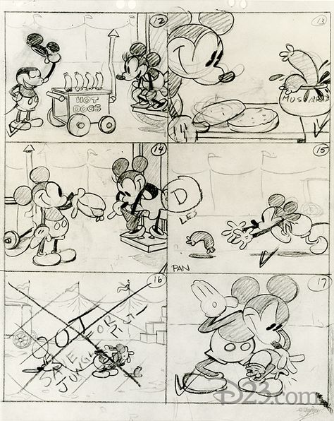 Mickey Mouse Storyboard, Comics Art Sketch Story, Cartoon Storyboard, Rubberhose Animation, Rubberhose Art, Disney Storyboard, Cartoon Making, Graffiti Type, Story Sketch