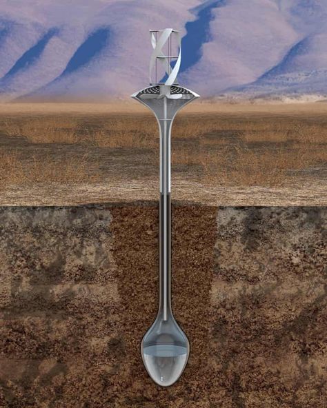 WaterSeer Diy Electricity, Water From Air, Water Architecture, Free Energy Projects, Water Generator, Water Collection, Rainwater Harvesting, Rain Water Collection, Energy Projects