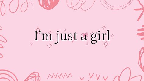 #laptopwallpaper #relatable #pink Im Just A Girl Wallpaper Laptop, Girly Wallpaper For Laptop, Im Just A Girl Wallpaper, Im Just A Girl, Laptop Wallpapers, Laptop Wallpaper Desktop Wallpapers, Laptop Backgrounds, Girl Background, Book Wallpaper