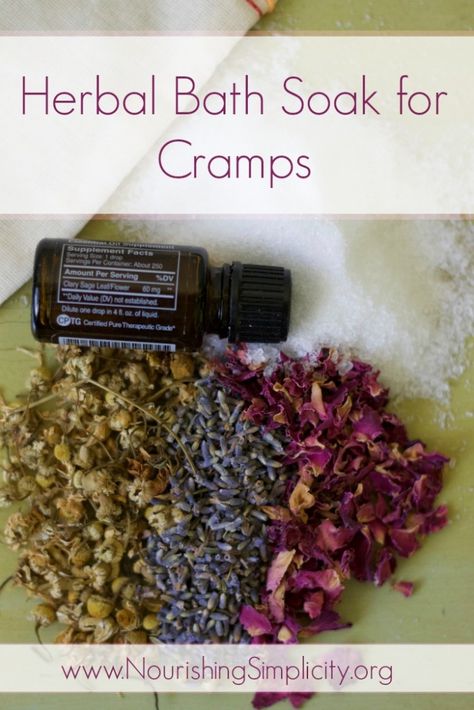 Herbal Bath Soak for Cramps | Clary Sage EO and dried flower Herbal Steam Bath, Menstrual Bath Soak, Herbs For Bath Soak, Period Bath Soak, Wicca Deities, Herbal Bath Recipes, Bath Salts Diy Recipes, Bath Tea Recipe, Herbal Bath Soak