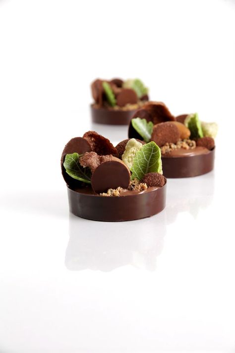 Chocolate And Mint Desserts, Elegant Desserts Beautiful, After Eight Dessert, Luxury Desserts, Mint Chocolate Desserts, Chocolate Cake Toppers, Mint Desserts, Dark Chocolate Mint, Fine Dining Desserts