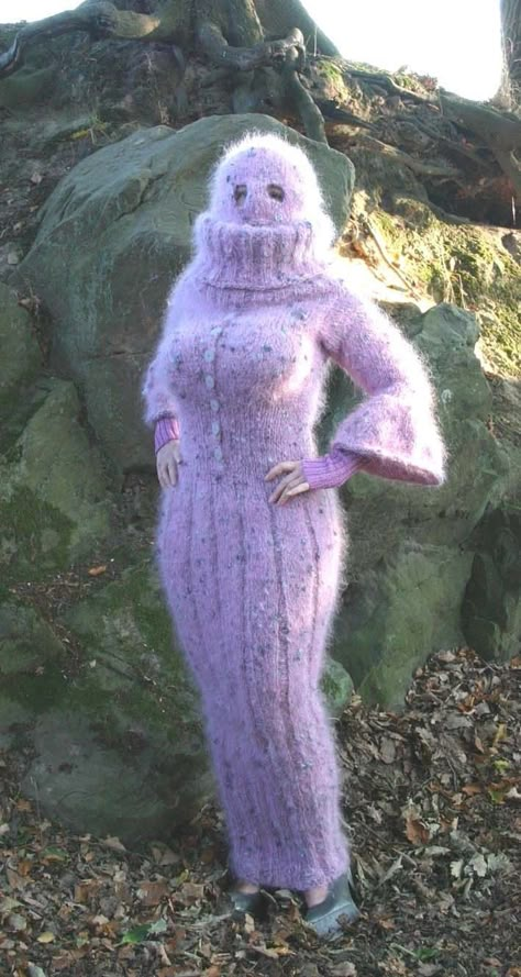 Modest Costumes, Modest Halloween Costumes, Costumes For Teenage Girl, Fuzzy Sweater Outfit, Mohair Suit, Fuzzy Sweater Dress, Fuzzy Mohair Sweater, Costumes For Teens, Ladies Turtleneck Sweaters